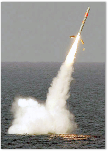 Submarine launched cruise missile