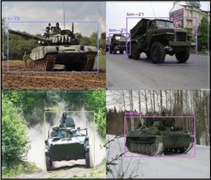 Example images of training dataset